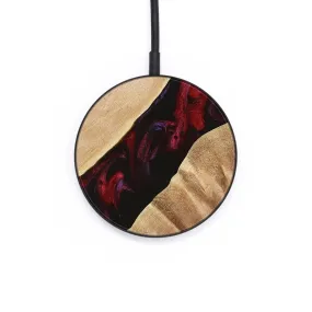 Circle Wood Wireless Charger - Gabe (Red, 734500)