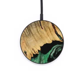 Circle Wood Wireless Charger - Ioan (Green, 733776)