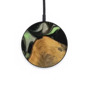 Circle Wood Wireless Charger - Landan (Green, 737239)