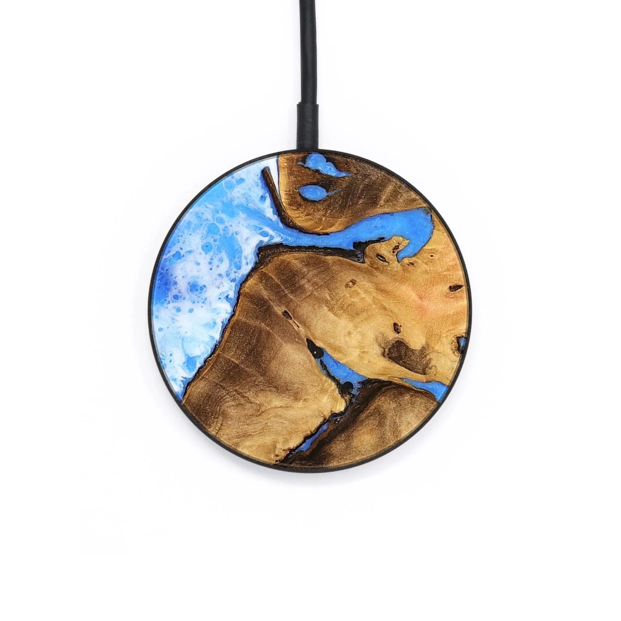 Circle Wood Wireless Charger - Otto (Coastal, 738211)