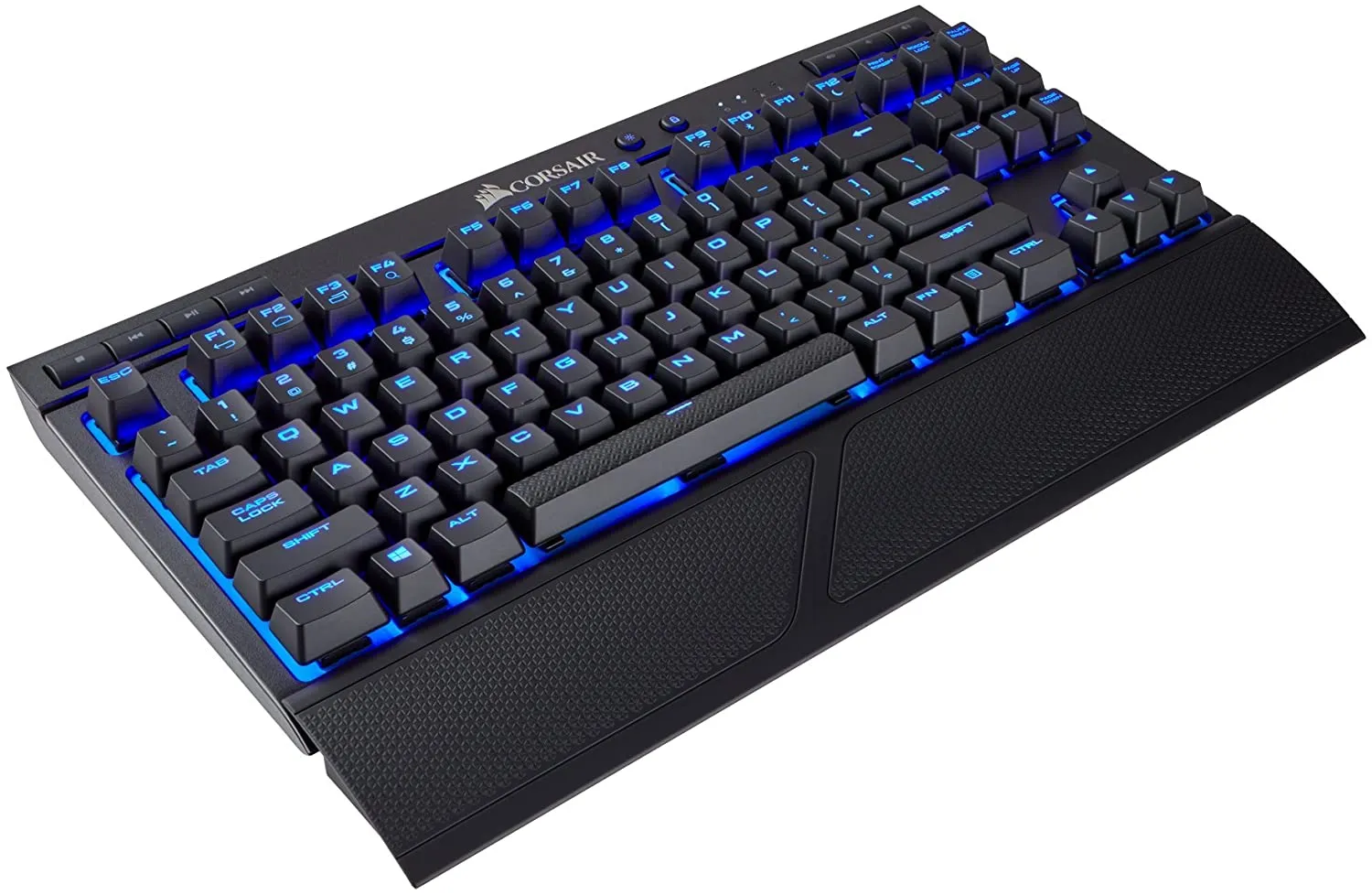 Corsair Keyboard K63 Wireless Mechanical Gaming Keyboard, backlit Blue LED, Cherry MX Red - Quiet & Linear - CS-CH-9145030-NA