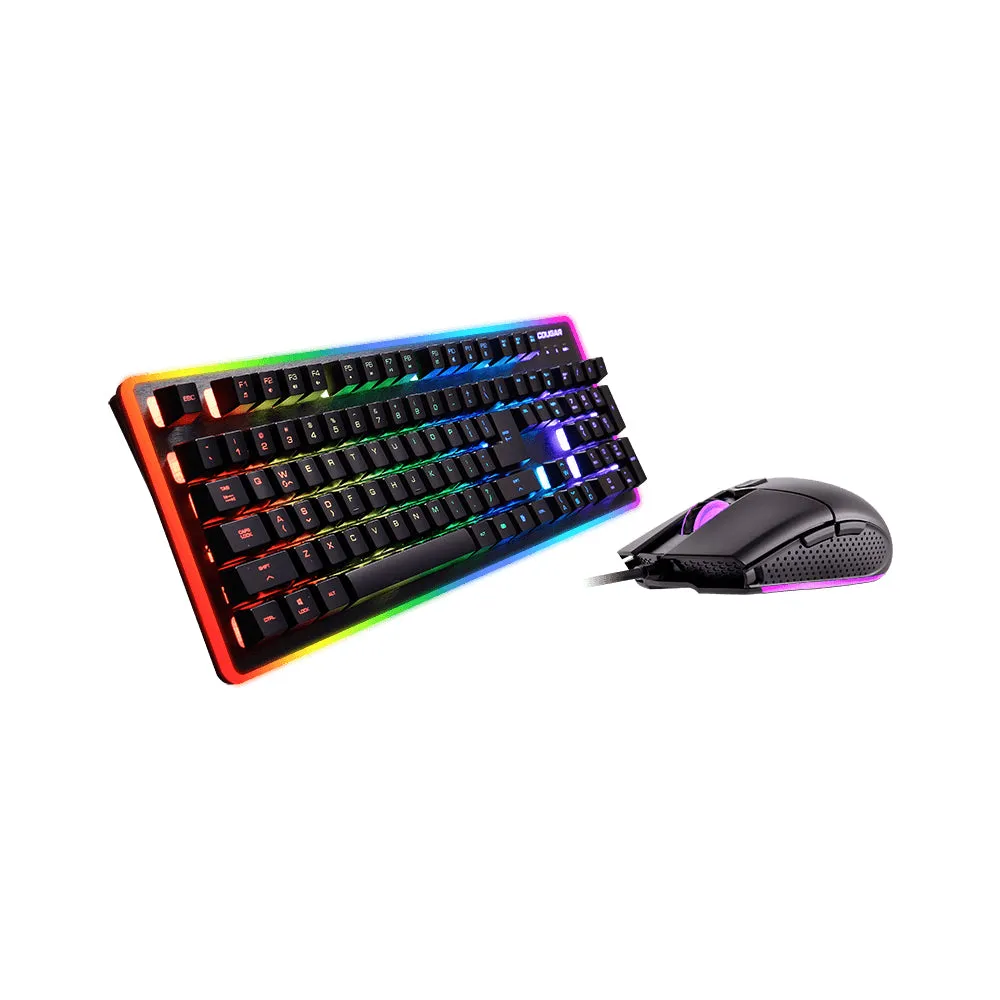 Cougar Wired Combo Gaming Keyboard/ Mouse Deathfire EX Gaming Gear