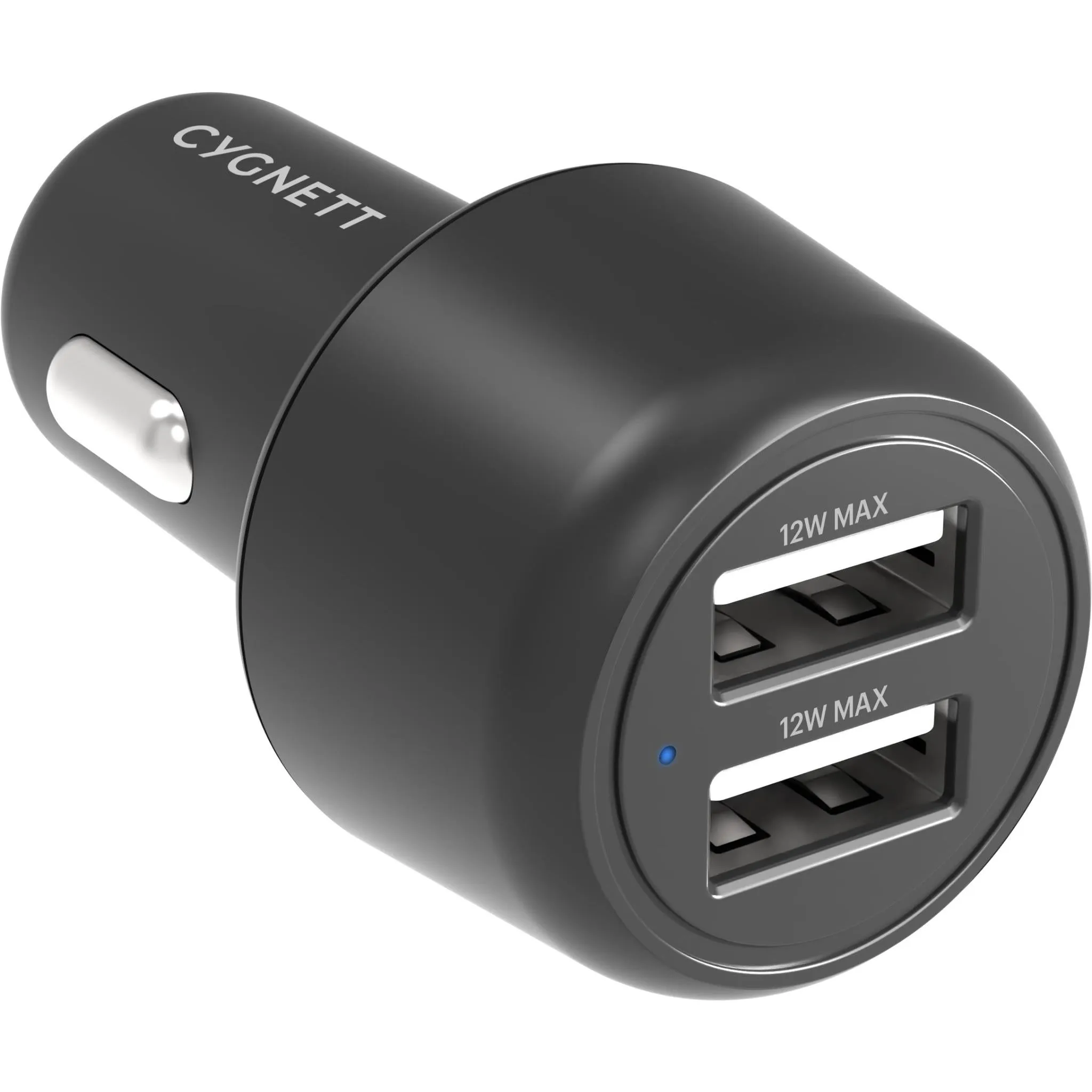 Cygnett PowerMini 24W Dual port Car Charger