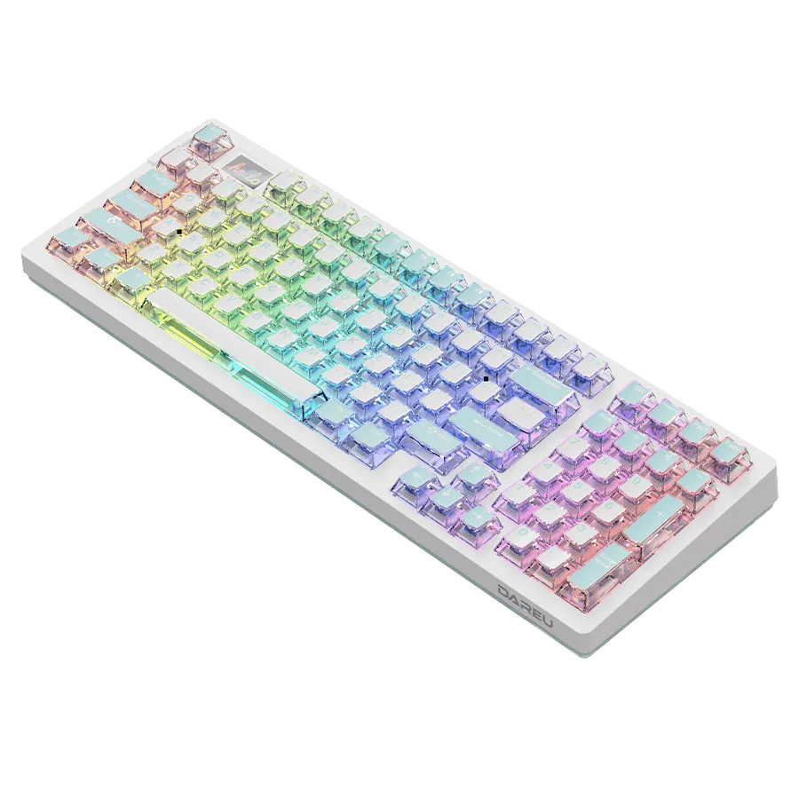 DAREU A98 PRO II NEON | Wireless 98-Key RGB Custom Hotswap Keyboard with Display