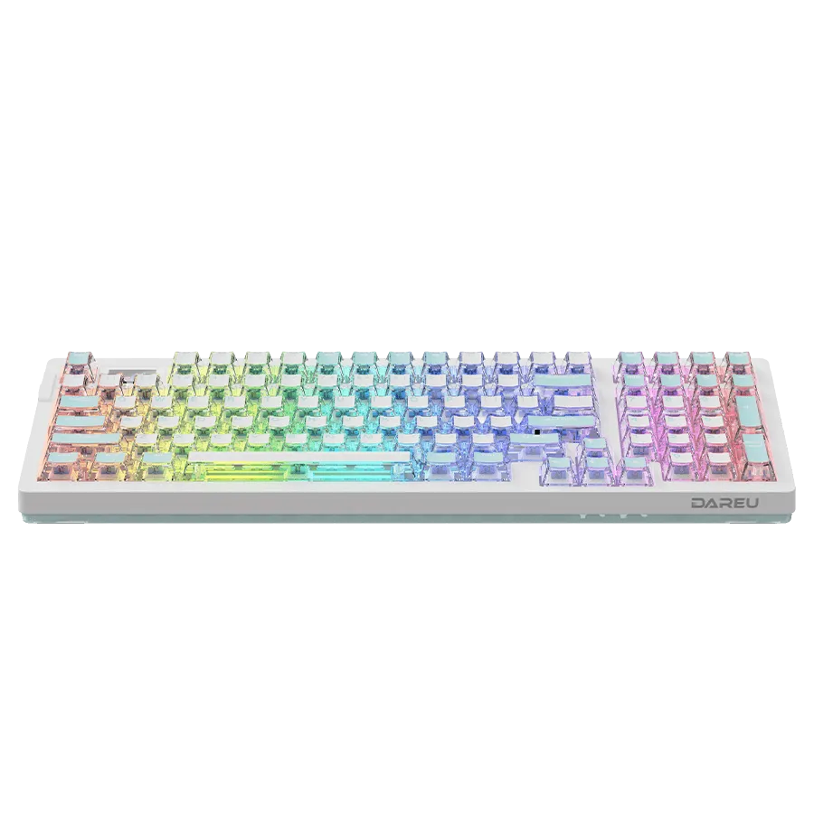 DAREU A98 PRO II NEON | Wireless 98-Key RGB Custom Hotswap Keyboard with Display