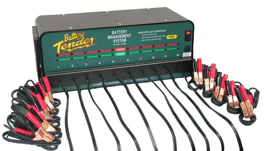 Deltran 10 Bank Battery Tender