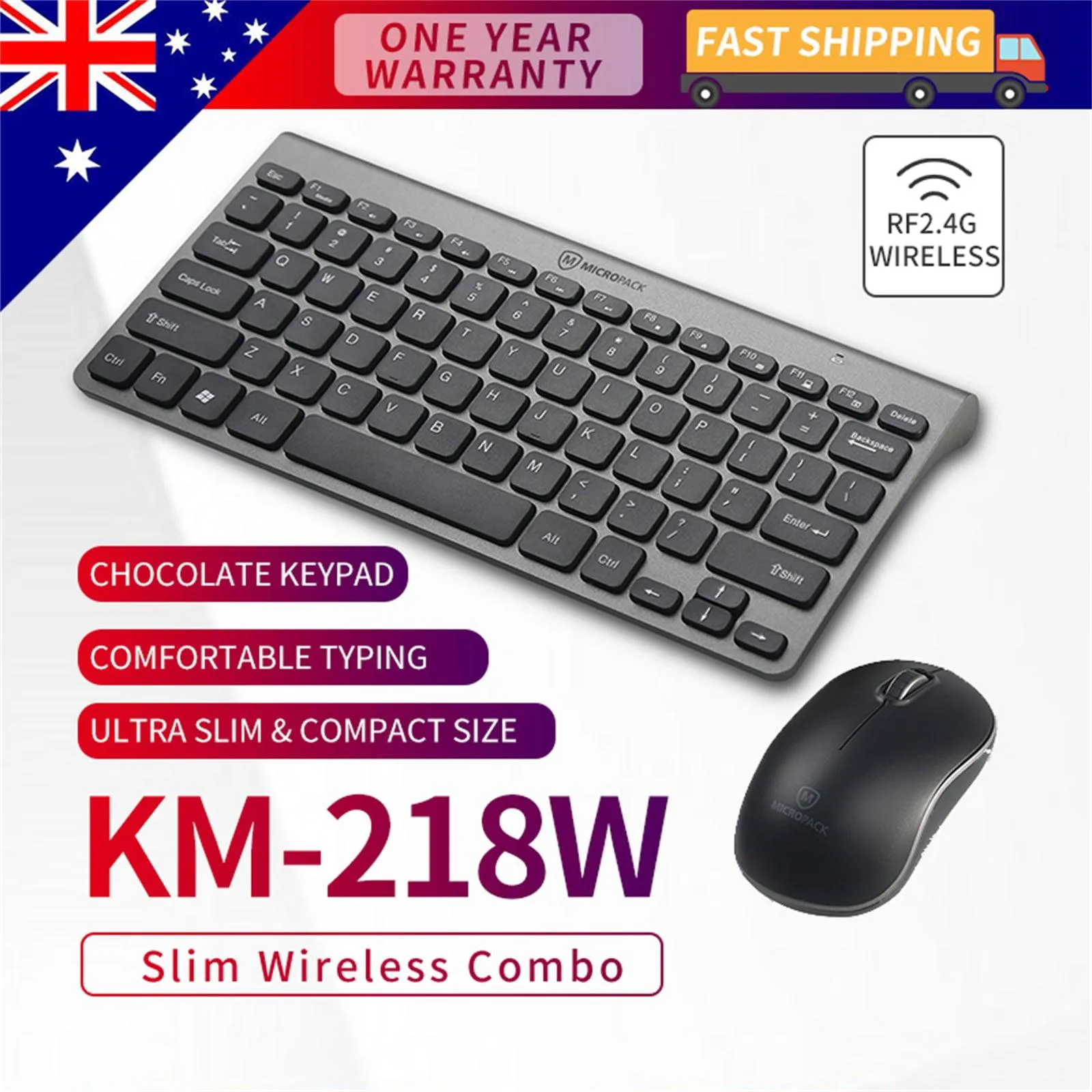 Desktop PC Laptop Wireless Mouse Keyboard Nano Receiver Ultra High Sensitivity