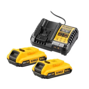 DeWalt | Battery Kit 18V XR 2 X 2.0Ah Multi Voltage DCB1104D2-QW