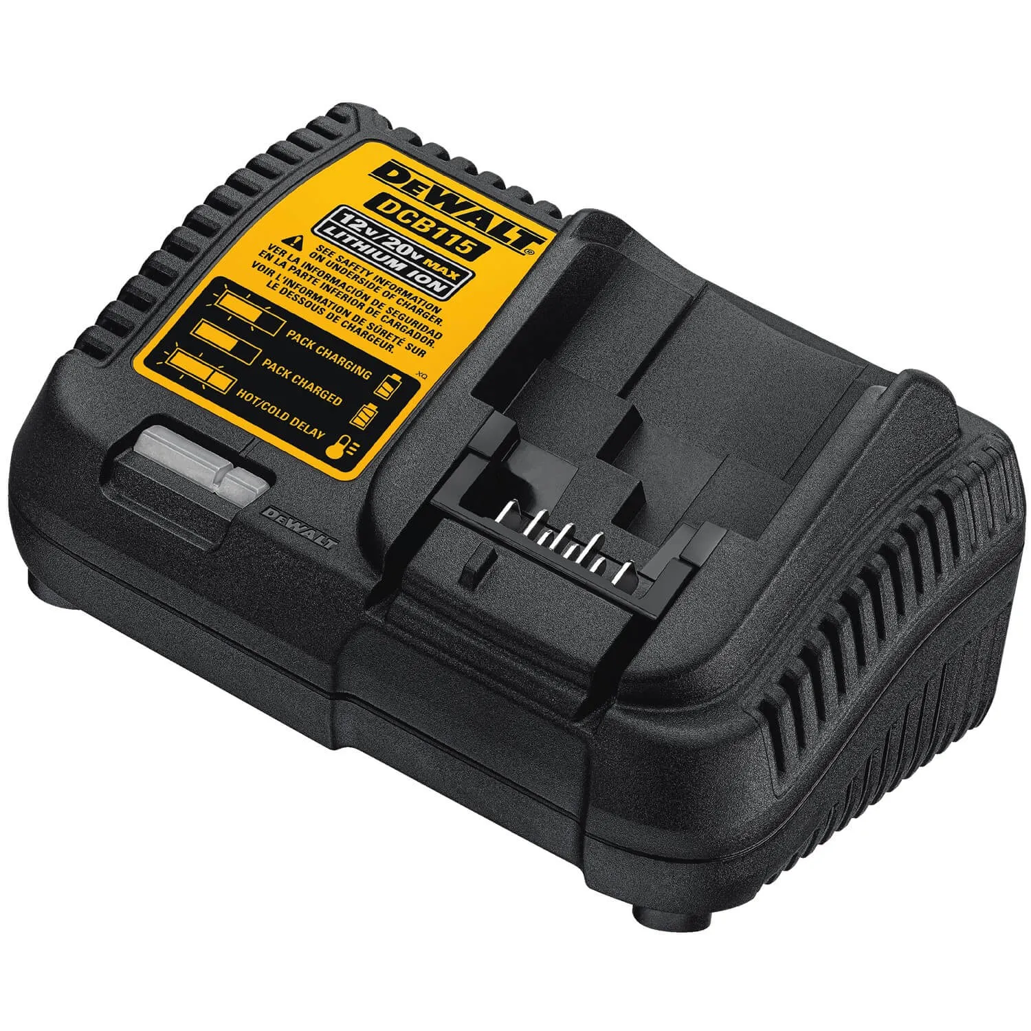 DEWALT DCB115 MAX Lithium Ion Battery Charger, 12V-20V