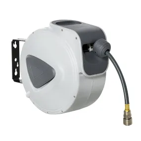 DURHAND Retractable Air Hose Reel 10m 90cm Hose Diameter 3/8" 9.5mm