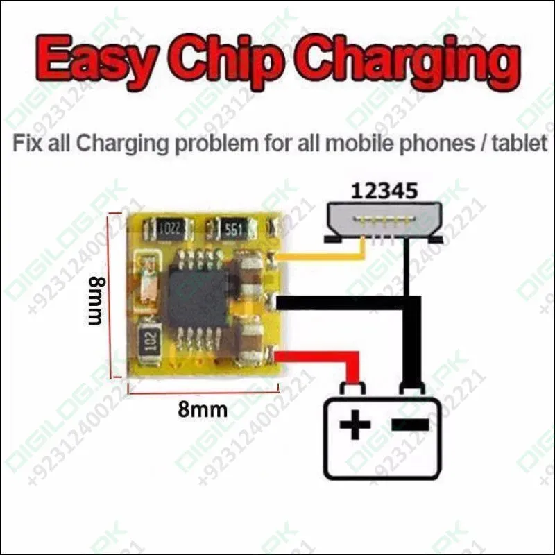 Easy Chip Charge Ic Chip Board Module Solve Charging Problem For Mobile Repairing