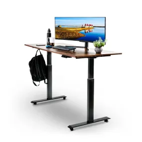 Electric Standing Desk w/ Wireless Charger - 63" Width x 30" Depth