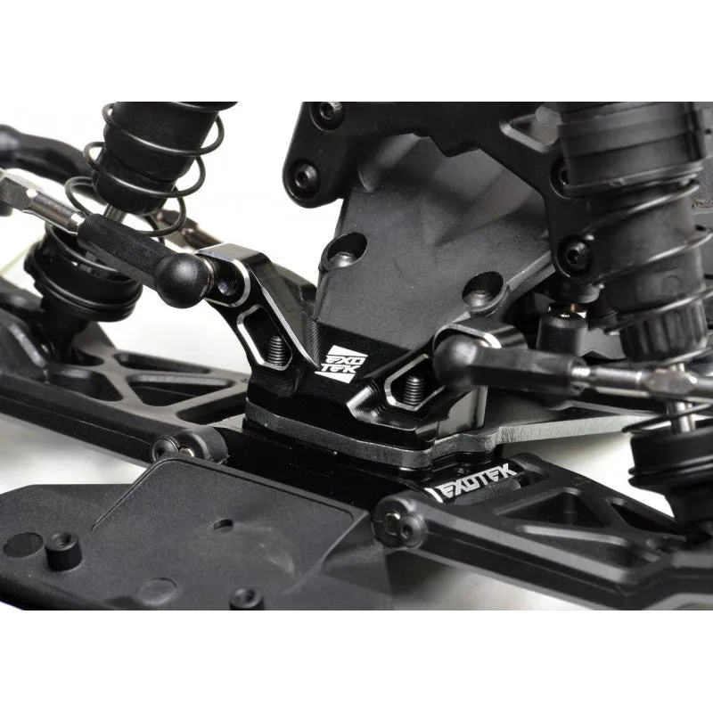 Exotek 2026 Racing Aluminum Front Camber Block Black Silver For Losi 22S Drag Short Course