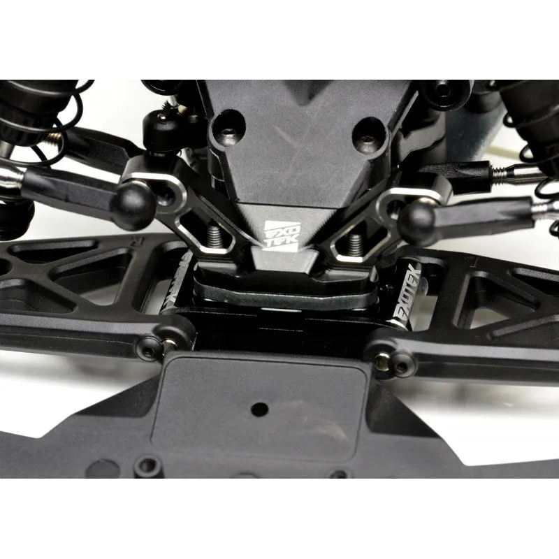 Exotek 2026 Racing Aluminum Front Camber Block Black Silver For Losi 22S Drag Short Course