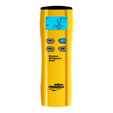 Fieldpiece Digital Wireless Refrigerant Scales 115kg -SRS3