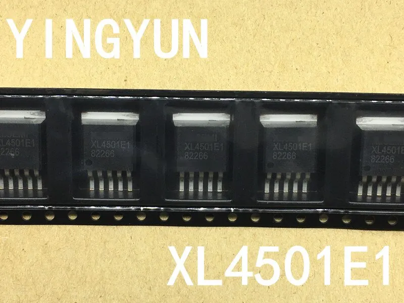 Free Shipping 10pcs/lot    XL4501E1 XL4501 8-36V 5A TO-263-5 Voltage - reducing vehicle charging power supply chip