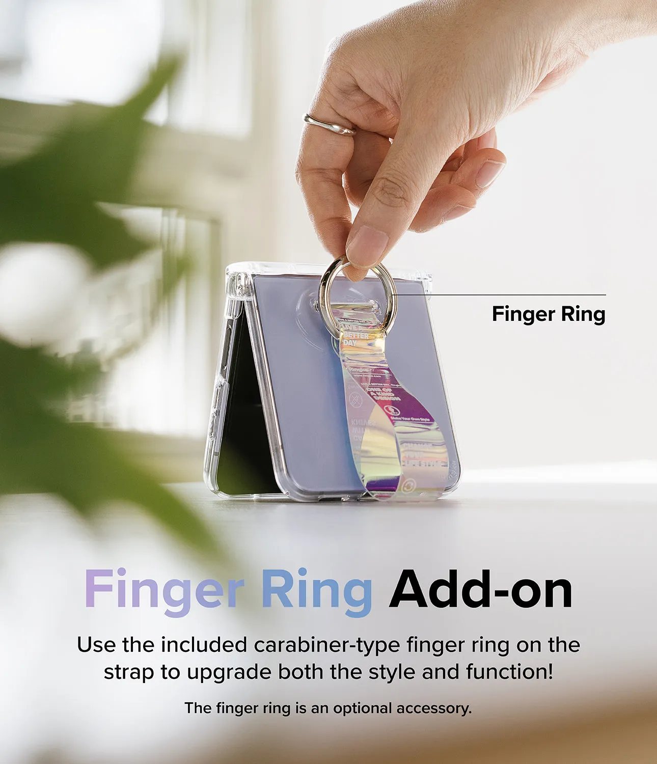 Galaxy Z Flip 4 Case | Slim Ring Hinge