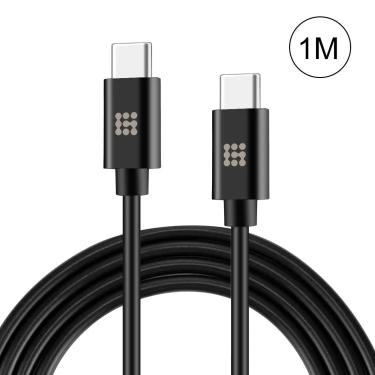 HAWEEL 1m 25W 3A USB-C Fast Charging and Data Transfer Cable with OTG Function