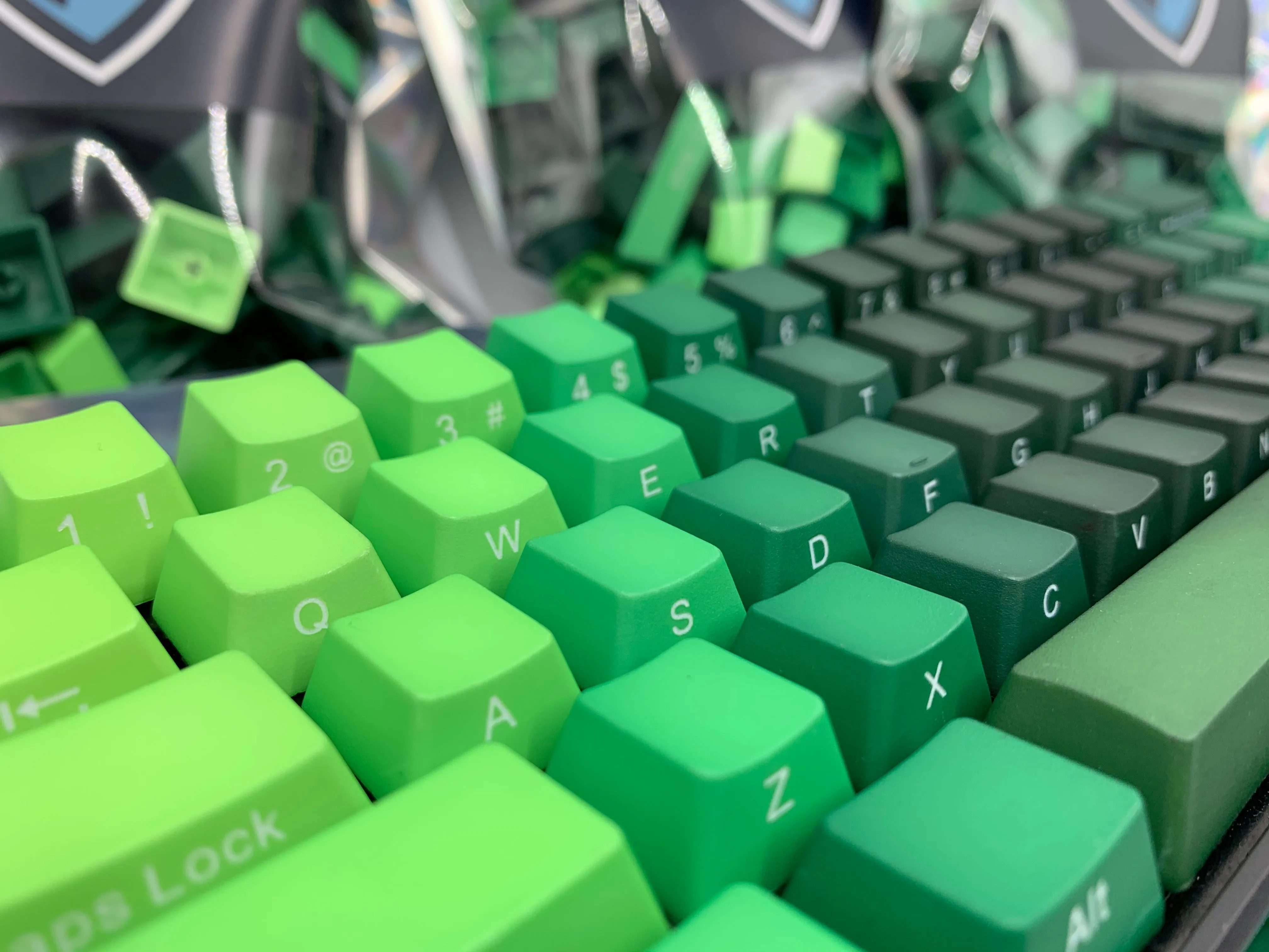 Hayabusa 60% Keyboard - Emerald