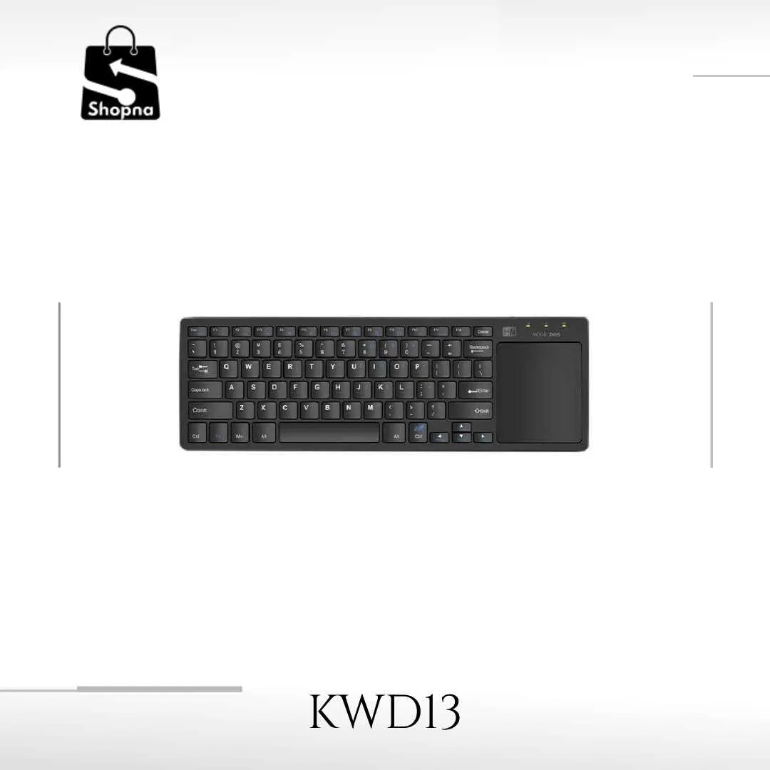 HEATZ ZK05 Ultra Slim Design Touch Pad Wireless Keyboard