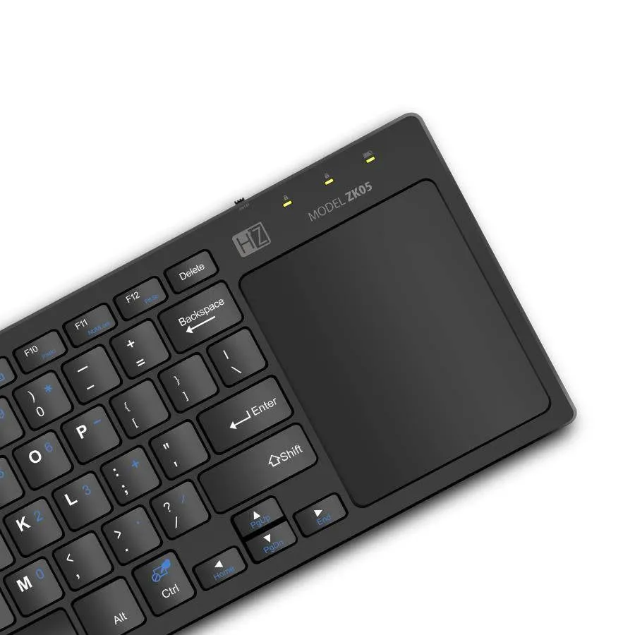 HEATZ ZK05 Ultra Slim Design Touch Pad Wireless Keyboard