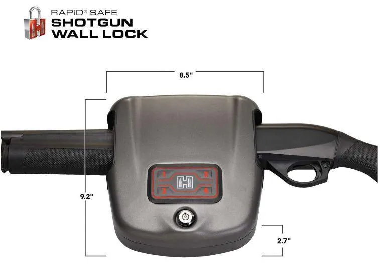 Hornady 98180 RAPID RFID Safe Shotgun Wall Lock