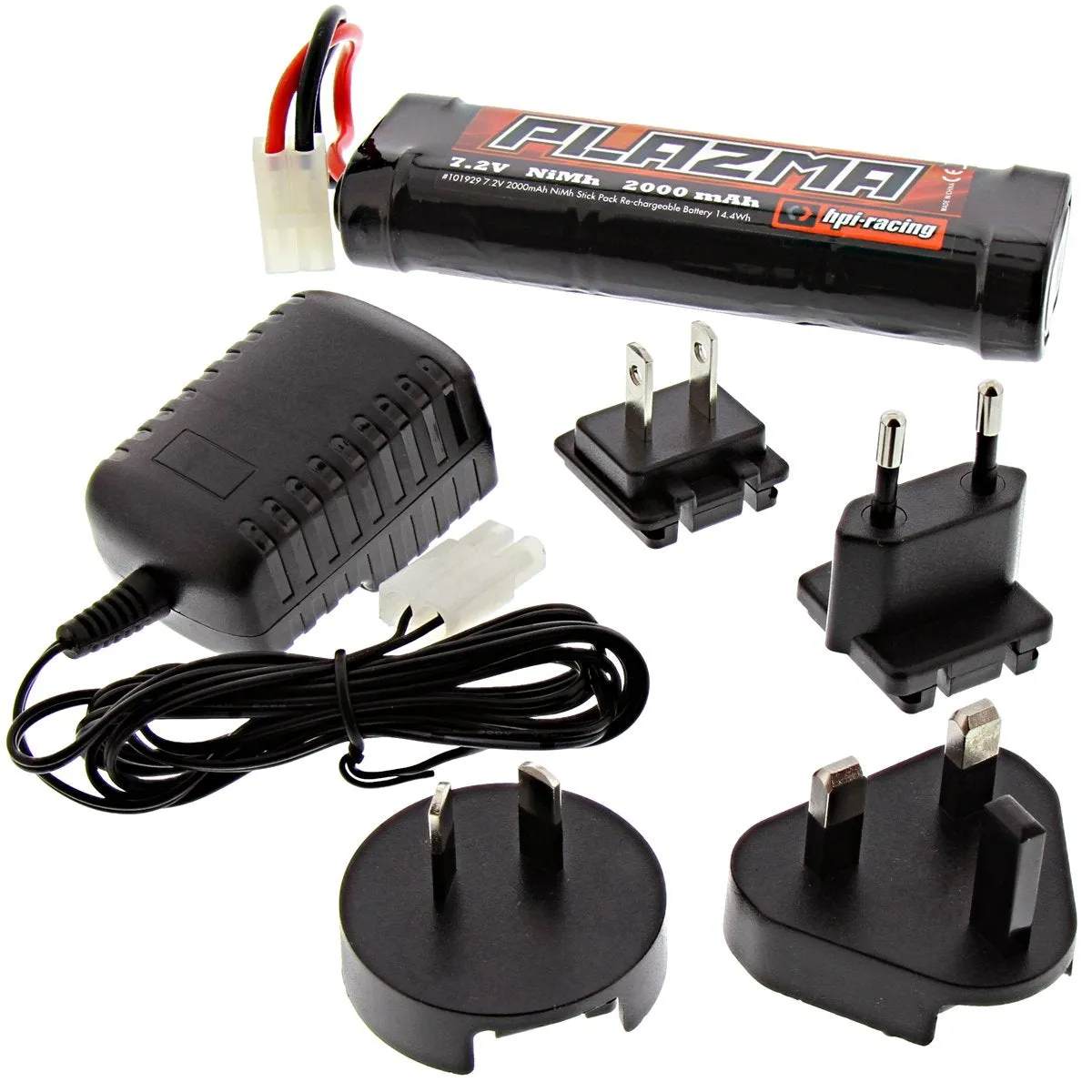 HPI Racing 1/10 Jumpshot V2 7.2V 2000mAh NiMH Battery & Charger