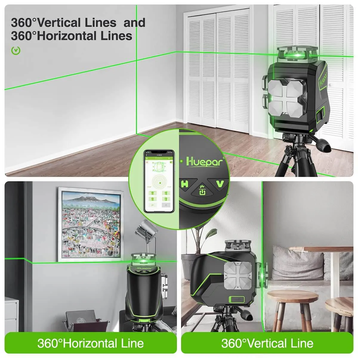 Huepar S02CG Laser Level