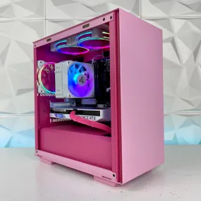 IGaming Core i5 14400F| RTX 4060-4060Ti | Pink Cube