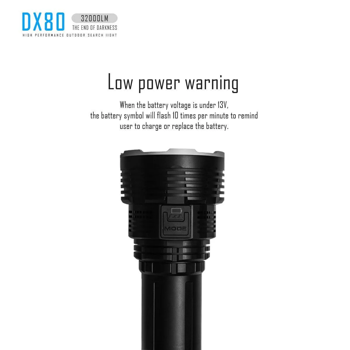 IMALENT DX80 32000lumens Flashlight