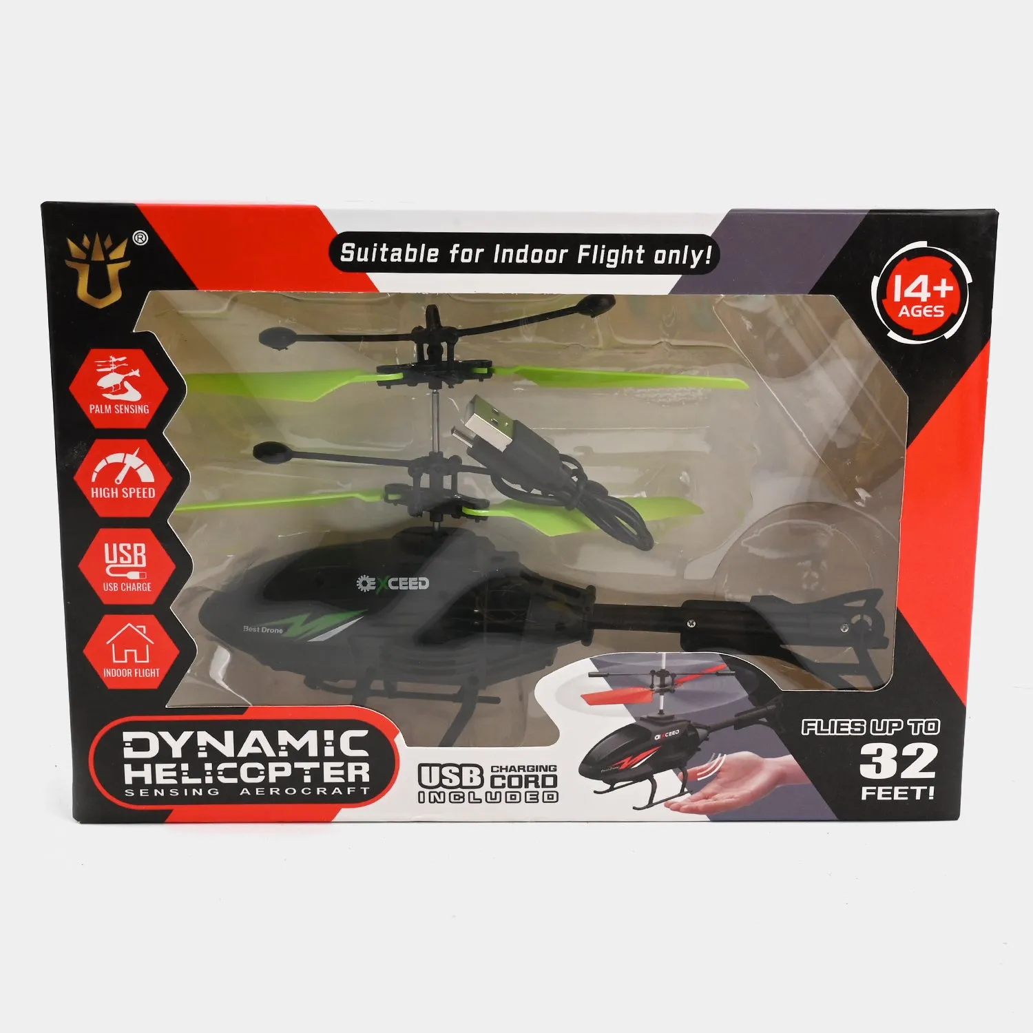 Induction Helicopter For Kids