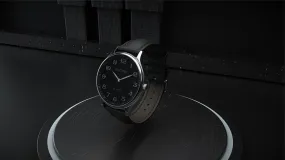 Infinity Watch V3 - Silver Case Black Dial / PEN Version (Gimmick and Online Instructions) by Bluether Magic - Trick