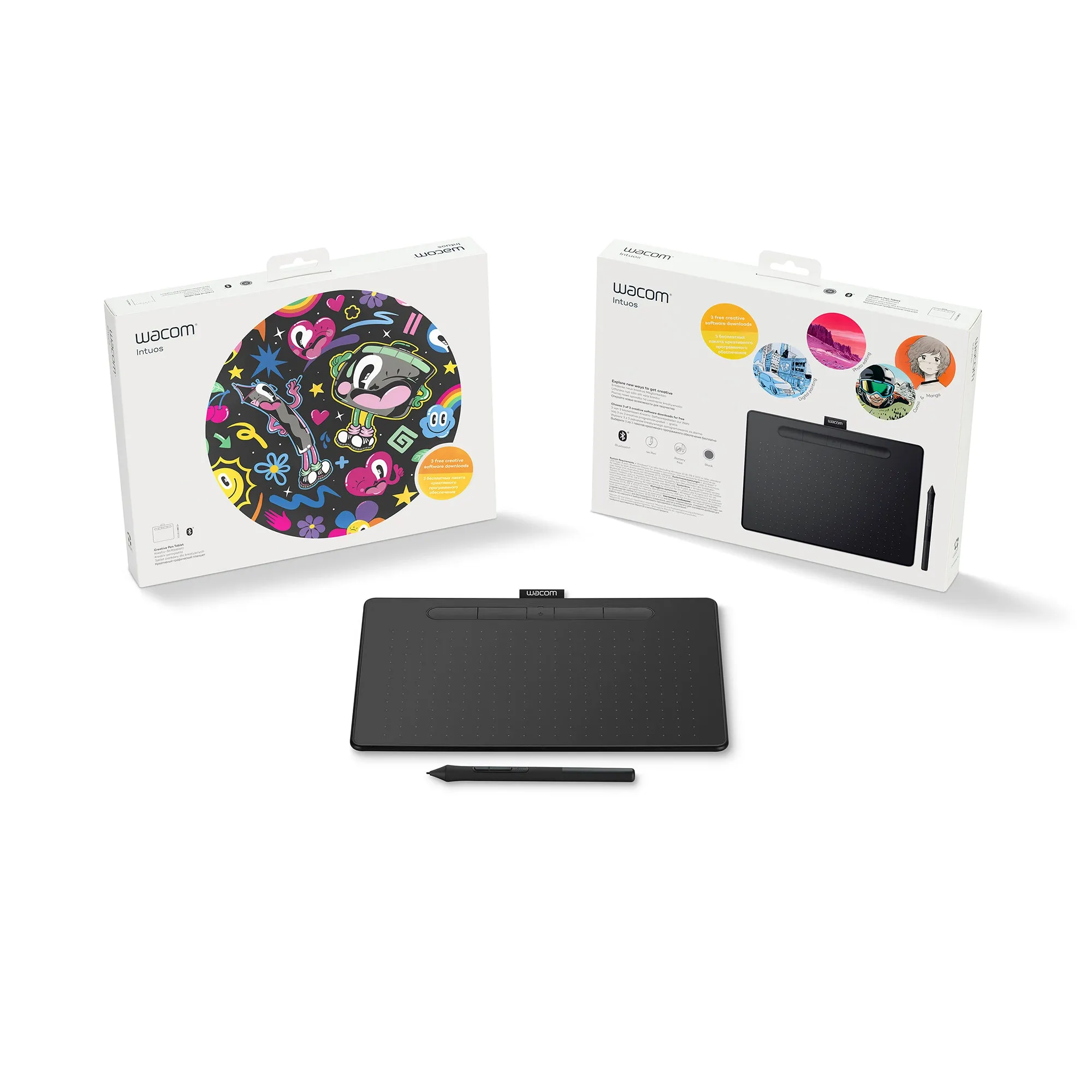 Intuos Medium, Berry (with Bluetooth)