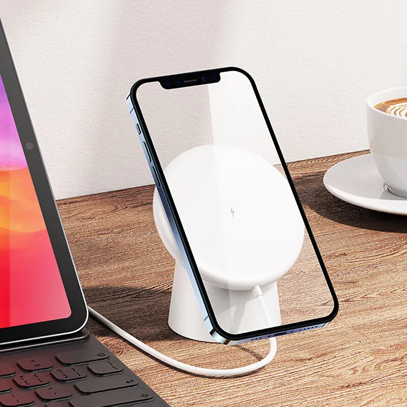 iPhone 12 15W Magnetic 360Deg Rotation Wireless Charger