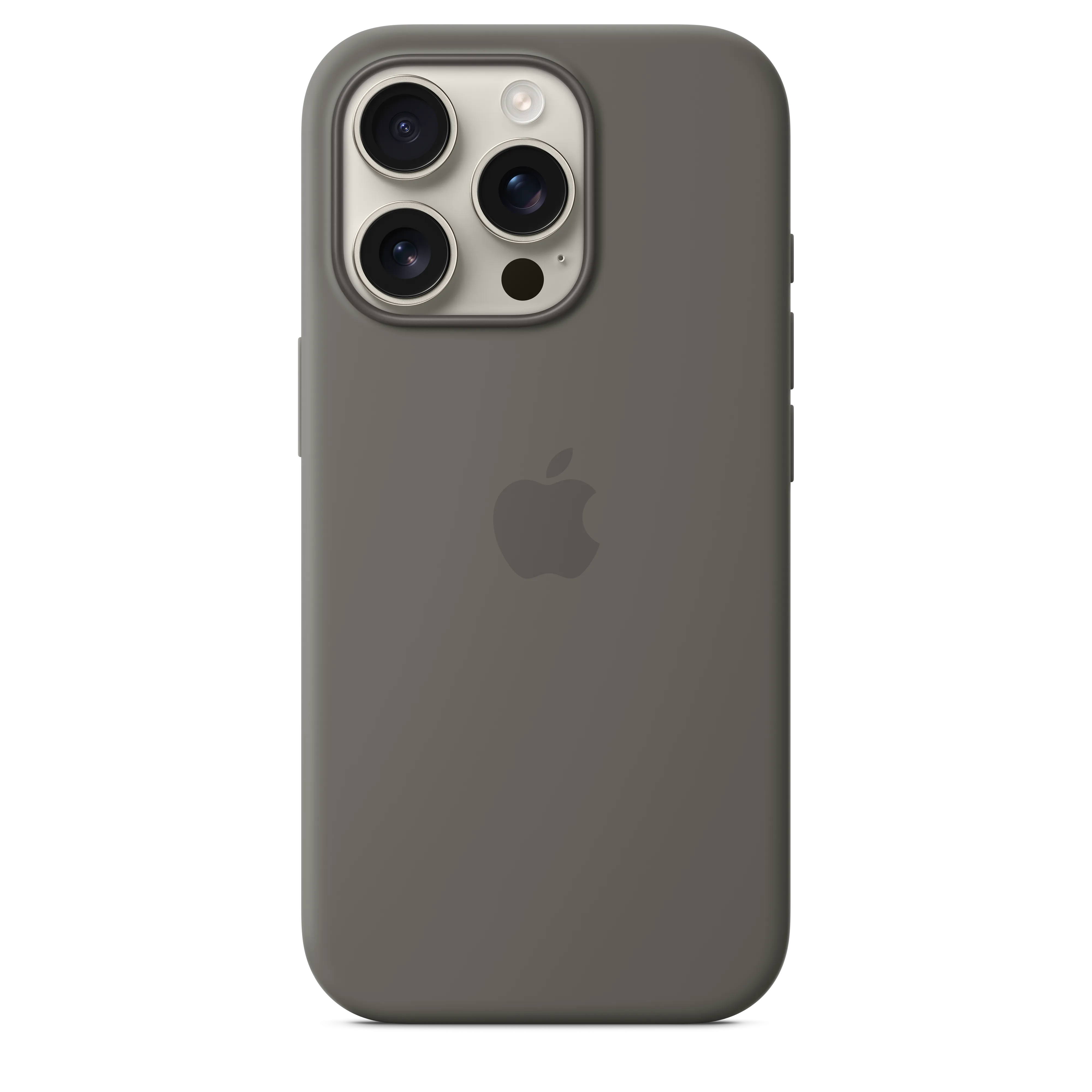 iPhone 16 Pro Silicone Case with MagSafe - Stone Grey