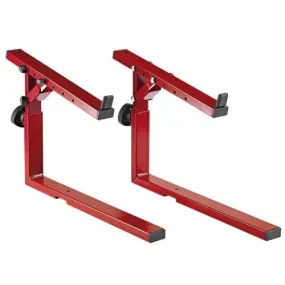 K&M 18811 Keyboard Stacker for Omega Stands (Red)