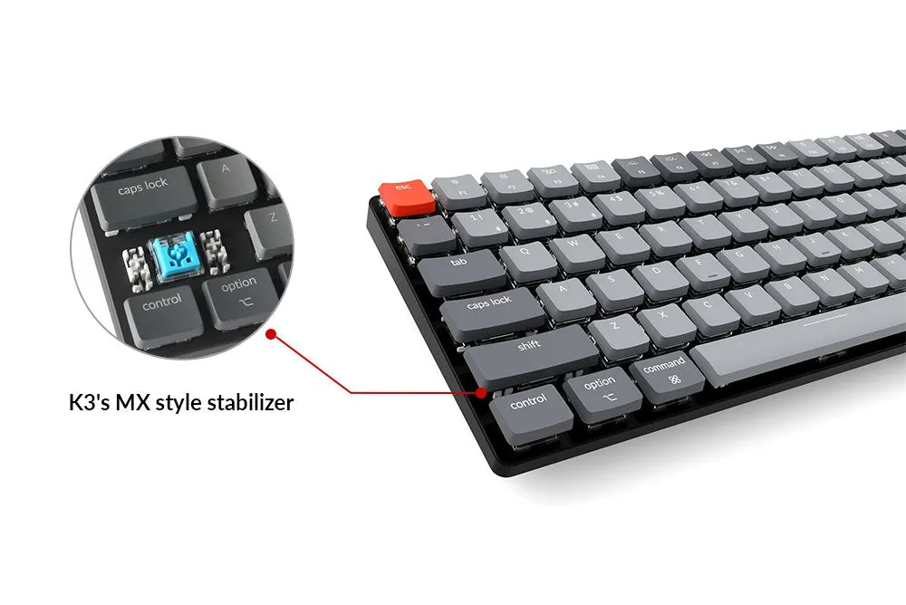 Keychron K3 Ultra-slim Wireless Mechanical Keyboard (Version 2)