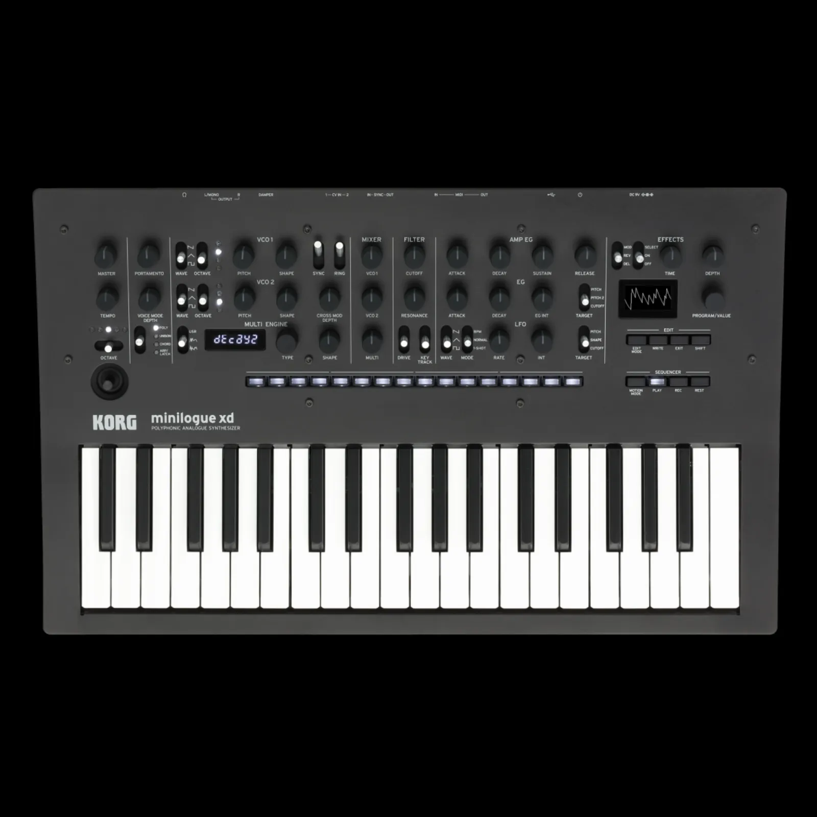 Korg Minilogue XD 4-voice Analog Synthesizer