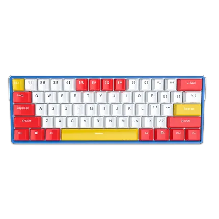 Kzzi K61 RGB Three Mode TTC Mechanical Keyboard