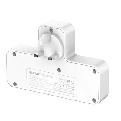 Ldnio 2 AC Outlets Portable Extension Power Socket - White | 691540