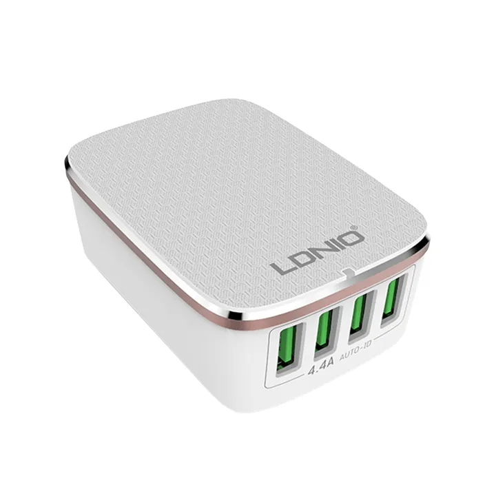 LDNIO Intelligent 4 Ports USB Wall Charger with AI