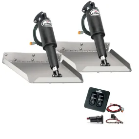 Lenco 12" x 9" Edgemount Kit w/Standard Tactile Switch Kit 12V [TT12X9E]