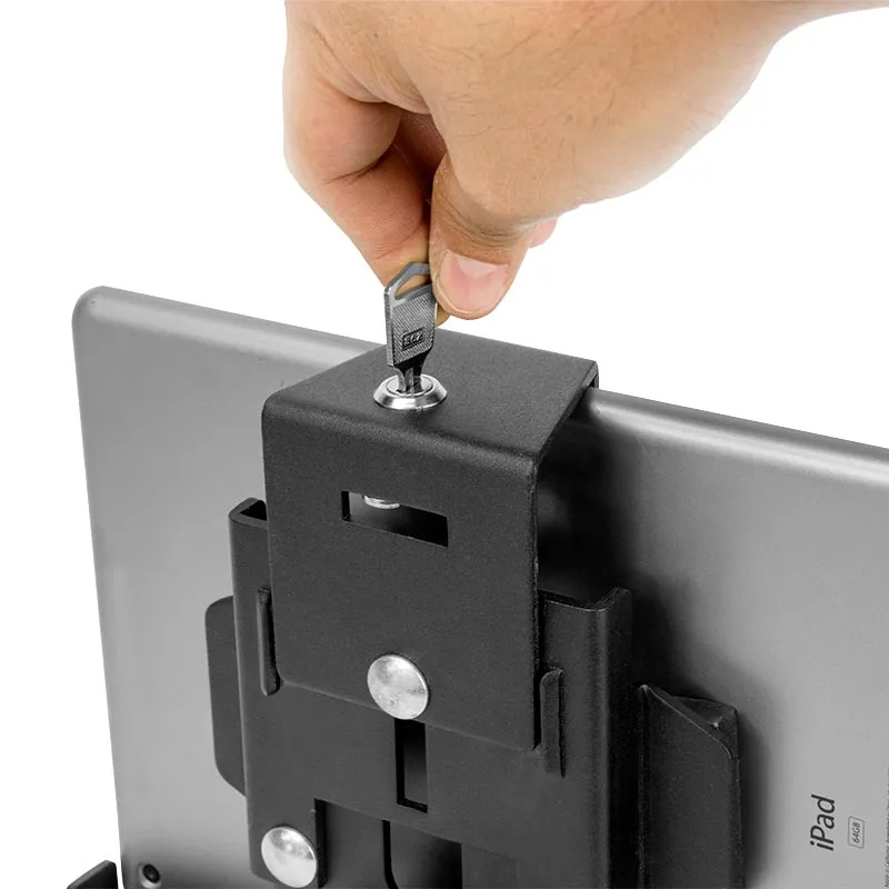 LockVise™ Metal Locking Tablet Holder for iPads, Galaxy Tab LG G Pad Models