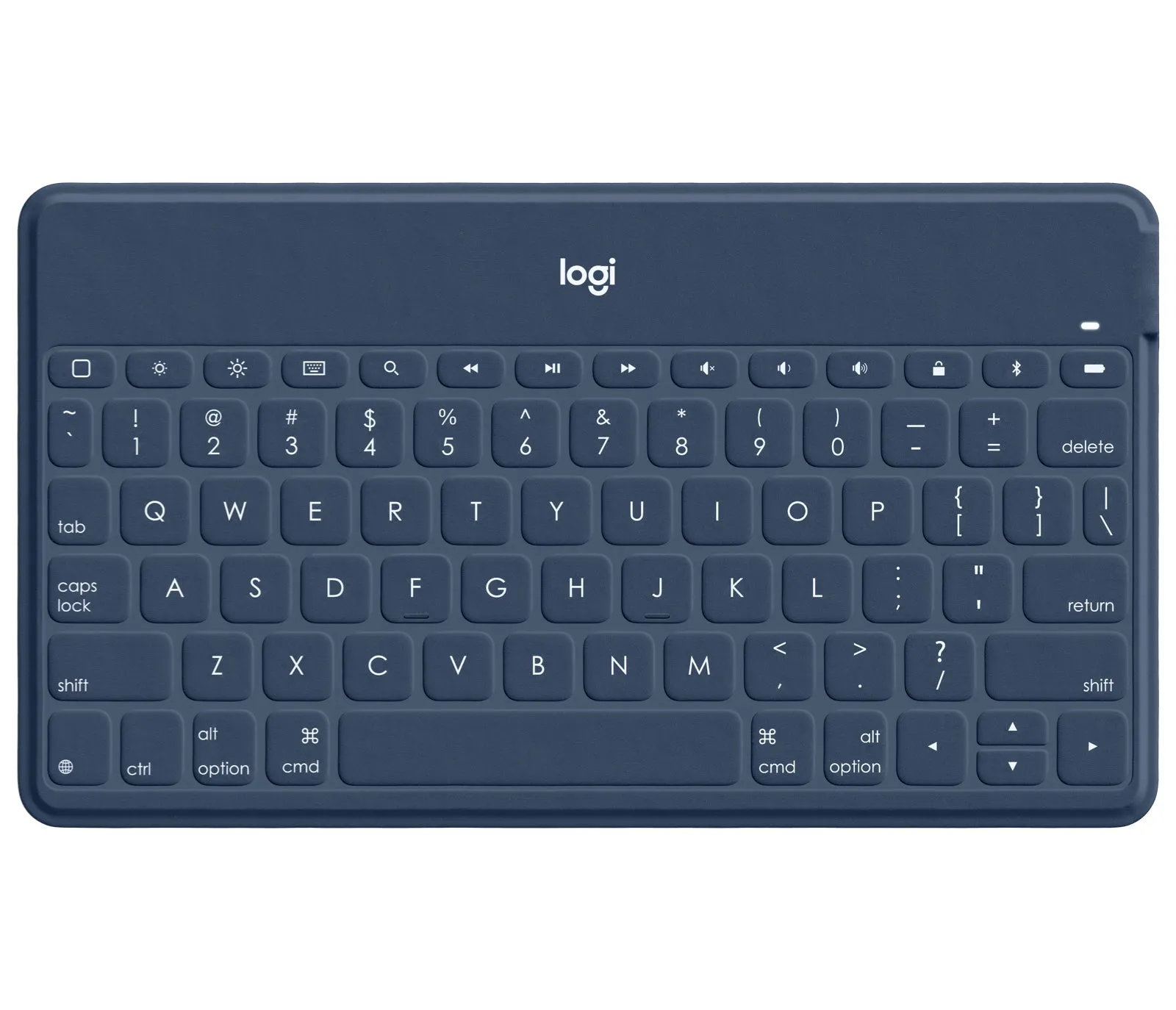 Logitech Keys-To-Go - Keyboard - Wireless - Bluetooth - Qwerty - Dutch/English - Classic Blue