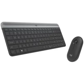 Logitech MK470 Slim Wireless Keyboard and Mouse Combo (Black)