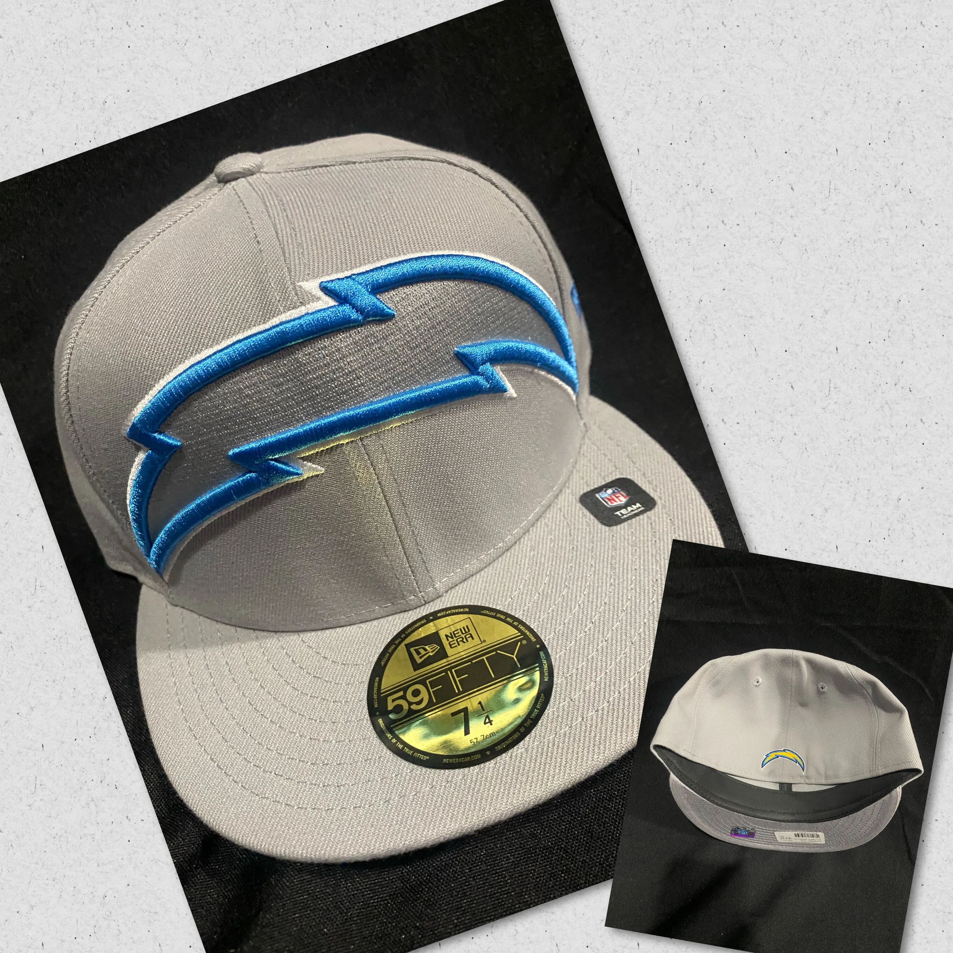 Los Angeles Chargers NFL Logo Elements 59Fifty Fitted Hat