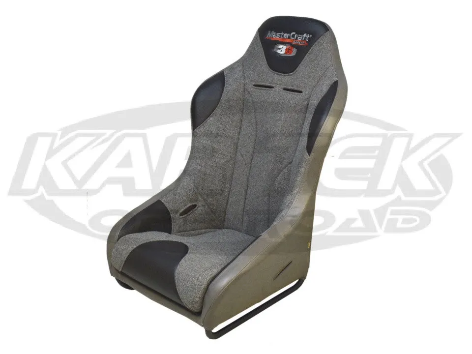 MasterCraft Safety 3G Series Grey Seat Standard Flat Mount With Removable Bottom Cushion