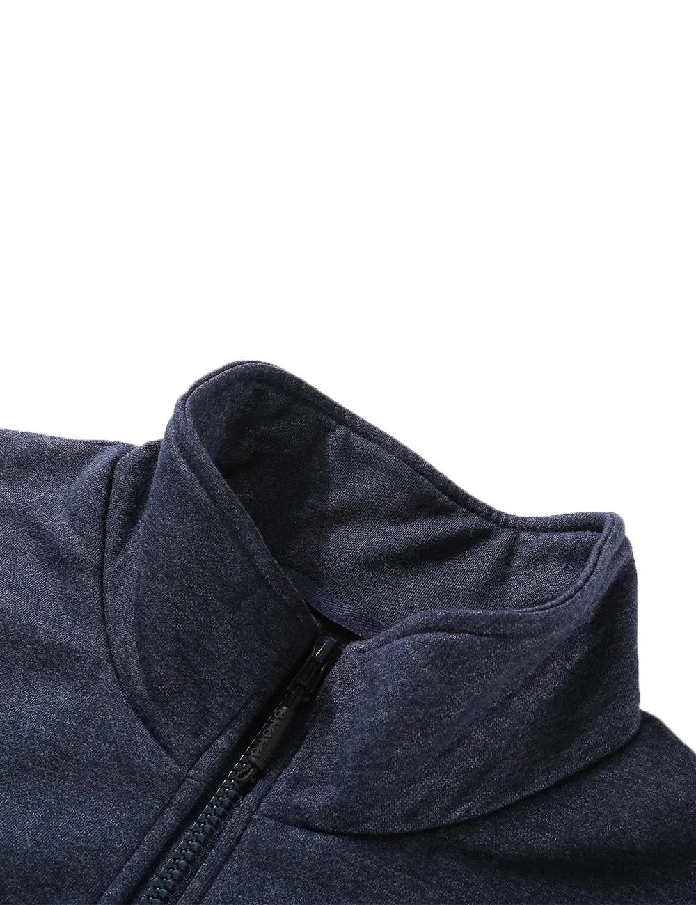 Men's UltraSoft Heated Fleece Vest - Navy Blue