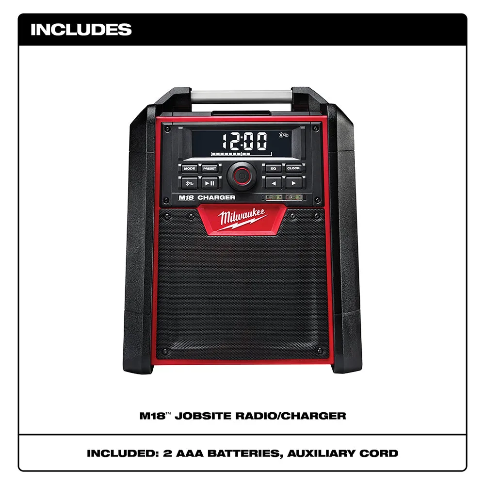 Milwaukee 2792-80 M18 18V Cordless Lithium-Ion Radio/Charger - Recon