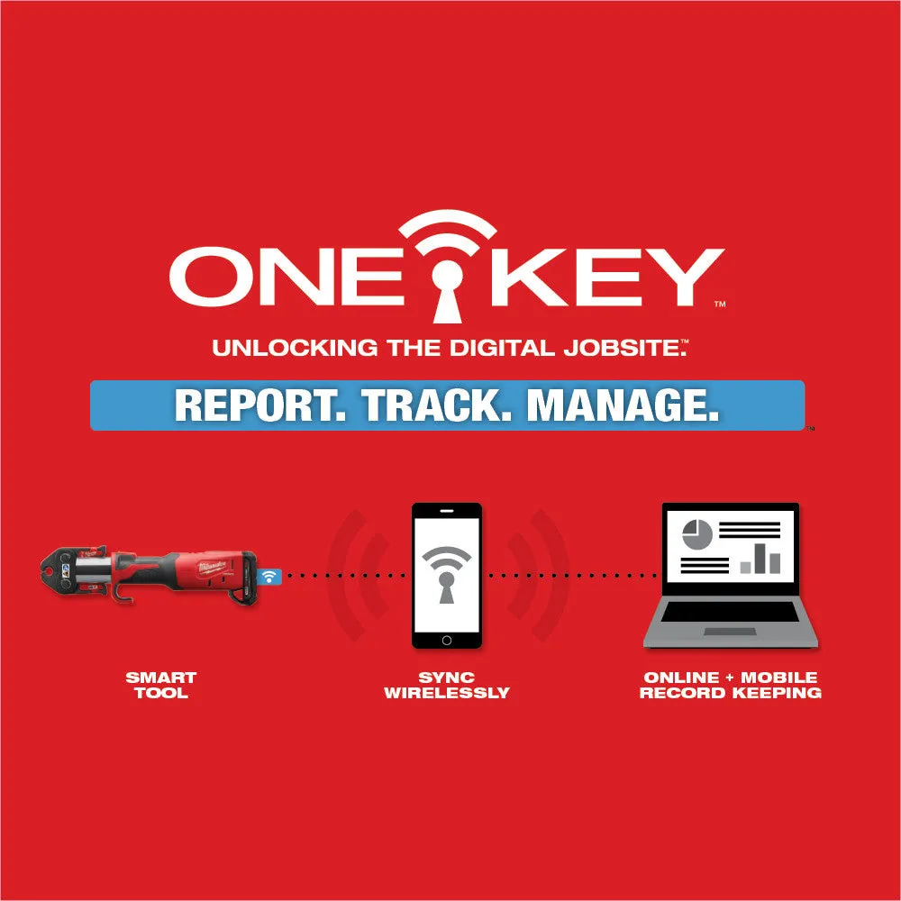 Milwaukee 2922-80 M18 18V FORCE LOGIC Press Tool w/ ONE-KEY - Reconditioned